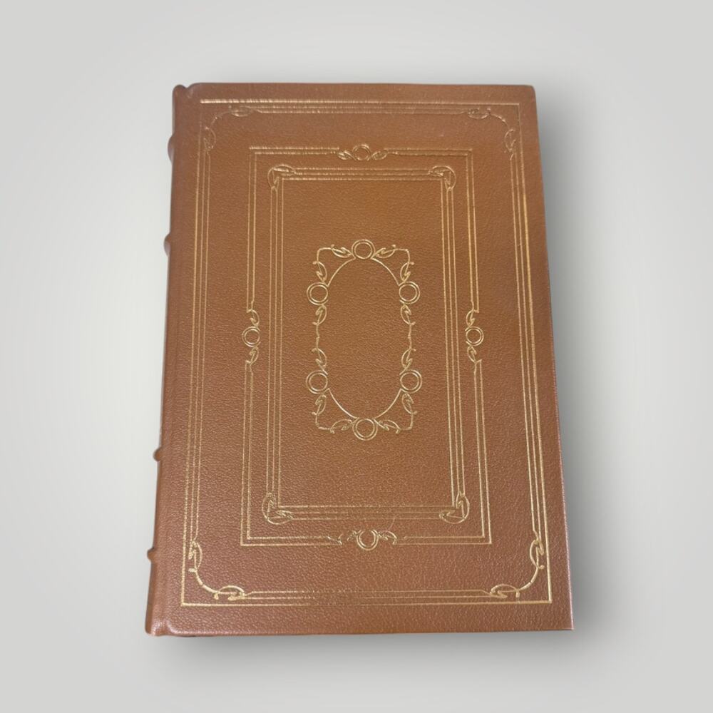 Franklin Library Leather F Scott Fitzgerald Stories Limited Edition 1977 Brown